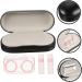 Shop Lifkomie Double-Layer Glasses Case - 2-in-1 Travel Container for Contact Lenses & Glasses - Multi-Purpose Storage | White & Pink 16x7x5.5cm - Buy Online on GoSupps.com