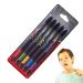 Shop Leryveo Soft Bamboo Coal Toothbrushes - 5 Pack with Soft Bristles | Eco-Friendly Dental Care in Various Colors for the Moon Family - Buy Online on GoSupps.com