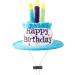Ushang Pet Extral Large Dog Birthday Cake Hat & Birthday Bandana Scarfs Set Blue  Dog Happy Birthday Hat with Colorful Candles  Large Dog Birthday Party Supplies Decorations Birthday Hat & Bandana - Buy Online on GoSupps.com