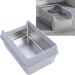 Stainless Steel Cat Litter Box with Lid Odor Control High Sides Metal Litter Box Anti Urine Leakage & Easy Cleaning & Non Sticky Large Litter Pan for Big & Multiple Cats (S #1 S 1600ML - Buy Online on GoSupps.com