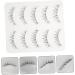 Beavorty 5 Pairs Fake Eyelashes Women Eyelashes Pesta as Postizas Naturales Volume Eyelashes Natural Lashes Natural False Eyelashes Dense Eyelashes Tool 3d Artificial Fiber Transparent Stem - Buy Online on GoSupps.com