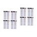 Beavorty 8 pcs eyebrow stickers makeup stickers hair eyebrows brown 6D Hair-Like Eyebrows Stickers 4d tool