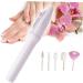 Healeved Electric Nail Polisher Electric Pedicure File Pen Electric Nail File Portable Nail Drill Mini Electric Nail Drill Electric Sander Nails Kit Nail Kit White Natural medium White - Buy Online on GoSupps.com