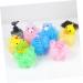 FRCOLOR 4pcs Bath Flower Sponges - Kids Loofah & Shower Puff for Fun Bathing & Cleaning - Buy Online on GoSupps.com