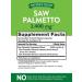 Nature's Truth Saw Palmetto 2400mg Capsules - 120 Count | Supports Prostate Health - Buy Online on GoSupps.com