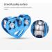 Alomejor Climbing Pulley 30KN | Outdoor Double Axle Heart-shaped Tandem Pulley Cart (Blue) - Ideal for Rock Climbing & Rope Work - Buy Online on GoSupps.com