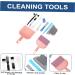 FRCOLOR 2 Sets 10pcs Window Slot Cleaning Tool Window Cleaning Tools Blinds Cleaner Tool Blinds Duster Venetian Blind Cleaner Duster Tile Tools Dirt Mini Corner Brush Plastic Random Colorx2pcs 21X14X3.3CMx2pcs - Buy Online on GoSupps.com