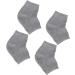 Housoutil 4 Pairs Heel Sleeves Protectors Feet Care Socks Feet Cracked Socks Spa Socks for Dry Feet Crack Heel Socks Gel Heel Sleeves Ankle Socks Moisturizing Pink Casual Socks Men and Women - Buy Online on GoSupps.com