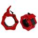 Qimei-Shop dumbbell closures Quick locks Lat weight clamps slip-resistant barbell collars for 50mm Olympic bar weightlifting fitness training