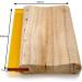 Soply Screen Printing Squeegee 9.4 Wooden Scraper 75 Durometer - 4 Wide - Buy Online on GoSupps.com
