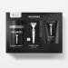 Boldking 3in1 men razor with blade for normal skin |Extremely flexible 3-fold razor blades |For beard head shoulders back armpits legs intimate shaving |Wet razor including suction cup