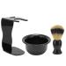Ultimate 3-Piece Razor & Shaving Brush Set - Durable Nylon Hair | Perfect Father's Day & Birthday Gift for Men - Buy Online on GoSupps.com