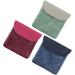 Healeved 9 STK Compact Tampon & Sanitary Holder Bags - Women's Storage Solution for Daily Use - Travel-Ready Coin Bags - Color-Sorted 13x13cm (3pcs) - Buy Online on GoSupps.com