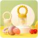Baby Fruit and Vegetable Pacifier | Silicone Fruit Sucker for Infants | 3-Pack Snuller (Khaki) - Safe & Easy Feeding - Buy Online on GoSupps.com