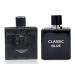 Vintage Heroes Noir&Classic Blue Combo Cologne for Men/Eau de Parfum Natural Spray Top Notes of Green Apple and Lemon Middle Notes of Tonka Bean Base Notes of Geranium- Natural Spray 100ML