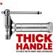 PRO BIKE TOOL Universal Chain Tool with Spare Pushing Pin - 8-12 Speed Chains Splitter - Silver - Buy Online on GoSupps.com
