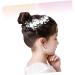 Angoily Hair Accessory for Women Crystal Ab Rhinestones Hair Rhinestones Womens Hair Clips Pearl Hair Barrettes Flower Girl Hair Clip Tiara Bridal Hair Comb Wedding Bride Accessories - Buy Online on GoSupps.com