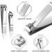Nail Clippers Set for Thick Nails or Ingrown Toenails Large Toe Nail Trimmer Clipper Kit with Stainless Steel Sharp Blades Soft Grip Handle for Men Women Seniors Blue - Buy Online on GoSupps.com