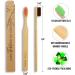 8-Pack BPA-Free Bamboo Toothbrushes - Biodegradable Soft Bristle Toothbrushes for Sensitive Gums - Buy Online on GoSupps.com