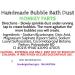 Handmade Bubble Bath Dust - Various Scents (Bath Bomb Dust with Lasting Bubbles) Contains Epsom Salts (Monkey Farts) - Buy Online on GoSupps.com