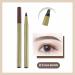 Eye Brow Makeup Pencils - Portable Travel Size Eyebrow for Easy Brow Defining Beauty Products for Shopping Dating Traveling Gathering Home Dyog Dark Brown - Buy Online on GoSupps.com