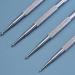 Dotting Tools 4 Pcs Professional Ball End Nail Art Tools Nail Art Pens Stainless Steel Dotting Pen Tool Nail Art Kit Rhinestone Picker Tool Pottery Tools Polymer Clay Tools(silver) - Buy Online on GoSupps.com
