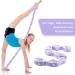 Buy Ablelo Yoga Stretching Strap - 8 Loops for Effective Stretching | Ideal Yoga Accessory for Pilates Gymnastics & Dance - Purple - Buy Online on GoSupps.com