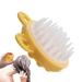 Massage hair comb soft hair carve silicone-head skin shampoo brush portable ergonomic bathing shampoo head massage device for men women children and adults perfect gifts for family