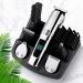 FYOBOT Men's Beard Trimmer Cordless Hair Clipper Waterproof Body Nose Ear Cutting Shaver USB Rechargeable LED Display - Buy Online on GoSupps.com