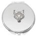 Fox Head Compact Mirror Handbag Gift With Free Engraving 141