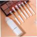 POPETPOP Eyeshadow Makeup Brush 2 Sets Makeup Brush Set Makeup Sponge Makeup Powder Brush Professional Makeup Brush Mini Makeup Brush s Bronzing Powder Travel Retractable White Plastic - Buy Online on GoSupps.com