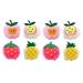 Healeved 8pcs Fruit Shape Bath Flower Bath Sponge for Mesh Pouf Bath Sponge Wash Pouf Sponge Puff Shower Poufs Bath Scrubber Shower Ball Bubble Maker Bath Ball 1 Count (Pack of 1)