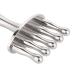 Buy Hohxfyp Acupuncture Pen - Stainless Steel 5 Fork Magnetotherapy Tool for Deep Tissue Massage (6.3 inch Silver) | Manual Acupressure for Face & Body - Buy Online on GoSupps.com