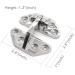 iSure Marine Heavy Duty Stainless Steel Boat Hatch Hinge with Removable Pin - Hardware - Buy Online on GoSupps.com