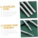 Beaupretty Stainless Steel Nose Hair Trimmers - Precision Round Nose Tweezers for Men | Multi-Purpose Beard & Nasal Hair Removal | 2 Pack - Buy Online on GoSupps.com