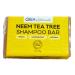 OBIA Naturals Neem & Tea Tree Oil Shampoo Bar - Vegan Eco-Friendly Handmade in USA 4 oz for All Hair Types - Buy Online on GoSupps.com