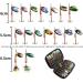 High-Quality Fish Bait Set - Artificial Rubber Fishing Bait for Trout & Bass - Fresh & Saltwater Gifts for Men | B-16CPS - Buy Online on GoSupps.com