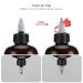 Segbeauty 2 Gel Squeeze Bottles - 16.9 oz Amber Refillable Hair Dye Applicator with Angled Tip - 500 ml Coloring Tool - Buy Online on GoSupps.com