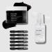 Color Pigment Refresher Mask Shine Kit Semi Permanent Hair Color Depositing Conditioner 8.5 Oz Jet Black