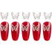 3D Nail Gems Butterflies Nail Art Jewelry Decorations Manicure Jewelry Nail Art Charm Nail Art Decorations For Acrylic Nails Women Girls Manicure Silver - Buy Online on GoSupps.com