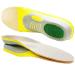 CSCDD Orthotic Insole Arch Support PVC Flat Foot Shoe Sole Pad Insoles for Shoes Insert Padded Orthopedic(Small) Small D