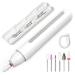TOUCHBeauty 6 in 1 Electric Cordless Manicure Pedicure Nail Files Set Electric Manicure Drill Set 6 Versatile Attachments 6 - Speed Motor Fast Rotation (8500-13000 RPM) AG-1738