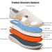 STABLLP Diabetic Shoes for Men and Women - Adjustable Surgical Slipper for Plantar Fasciitis, Orthopaedic Walking Shoe for Edema, Arthritis, Swollen Feet - Lightweight & Breathable (Size C 44) - Buy Online on GoSupps.com