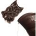 Wire in Hair Extensions No Clip in Curly Wavy Hairpieces Invisible Natural Hair Extension 20" - Medium Brown - Buy Online on GoSupps.com