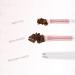 Buy Luvia Eyebrow Brush Set - Vegan Prime Brow Kit with 3 Cosmetic Brushes & Tweezers - International Shipping Available - Buy Online on GoSupps.com