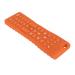 Baby remote control bite ring toys bright color gum massage silicone remote control bite ring different textures high simulation for home use (orange)