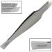 Solingen Weltmeister Slanted Plucking Tweezers - 8cm Stainless Steel Eyebrow Remover for Precision Grooming - Buy Online on GoSupps.com