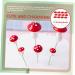 Alipis 60 Pcs Mushroom Cake Toppers Lovely Tiny Mushrooms Birthday Cake Decorations Woodland Theme Cupcake Toppers Cute Mushroom Cupcake Topper Balloon Pump Paper Cup Foam Statue Red - Buy Online on GoSupps.com