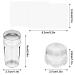 2-Piece Clear Silicone Nail Stamper Set with Scraper - Transparent Jelly Nails Art Template Tools for DIY Nail Designs - Buy Online on GoSupps.com