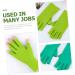 FRCOLOR 8 Pairs Mitts Quilting Gloves Hand Sewing Gloves Work Gloves Crochet Hooks Typing Gloves Work Tools Craft Hand Protective Cover Finger Glove Radiation Protection Hand Guard Spandex - Buy Online on GoSupps.com